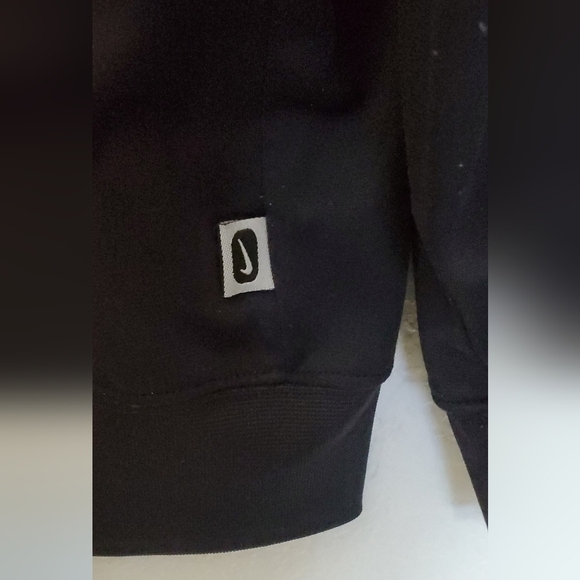 Nike Vintage Mens White Red & Black Zip-Up Hooded Track Jacket Hoodie Size XL - Picture 6 of 8